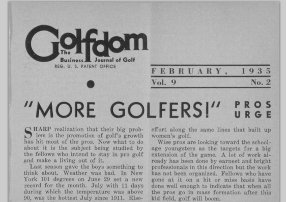 Cover: Golfdom