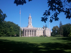 Old Main on the campus of Penn State University (Photo courtesy of Curt Herler)