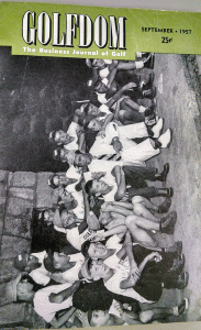 September 1957 issue of Golfdom