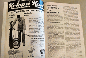 "Protection from Winterkill" article from the September 1957 Golfdom.