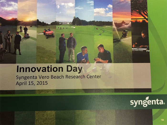 Syngenta's 2015 Innovation Day was held April 15 at its facility in Vero Beach, Fla.