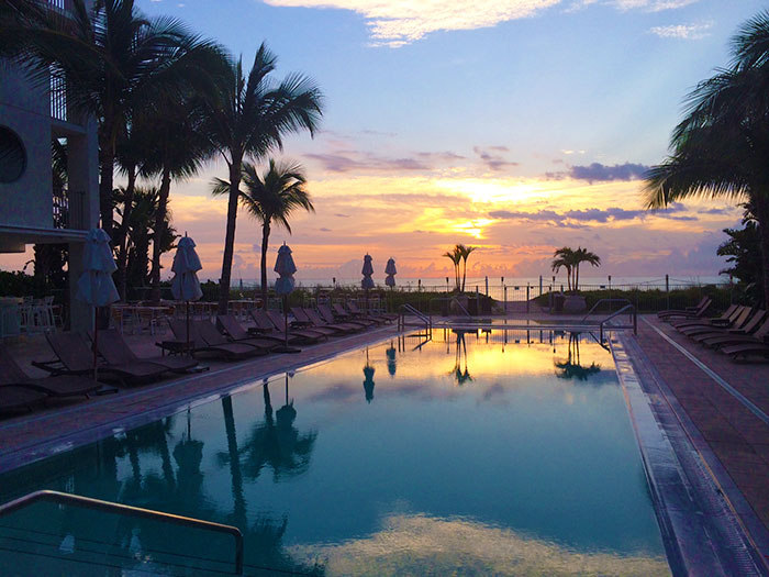 We caught a sunrise on the morning of Syngenta's Innovation Day at Costa d'Este Beach Resort & Spa in Vero Beach, Fla.