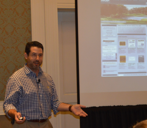 "Golf is incredibly competitive, there's no question about it," Nathan told the group.