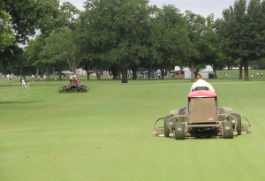 fairway mowing at Dean & DaLuca