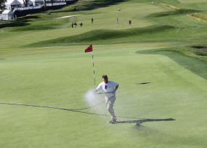 Throwing some water down at Oakmont