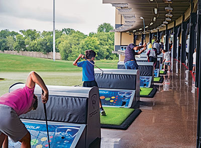 From little kids in high tops to adults in jean shorts, Topgolf welcomes all shapes and sizes of customer. Even better if they like to Tweet while playing.