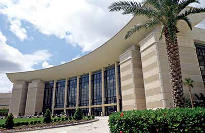 The West Concourse of the Orange County Convention Center, Orlando, Fla.