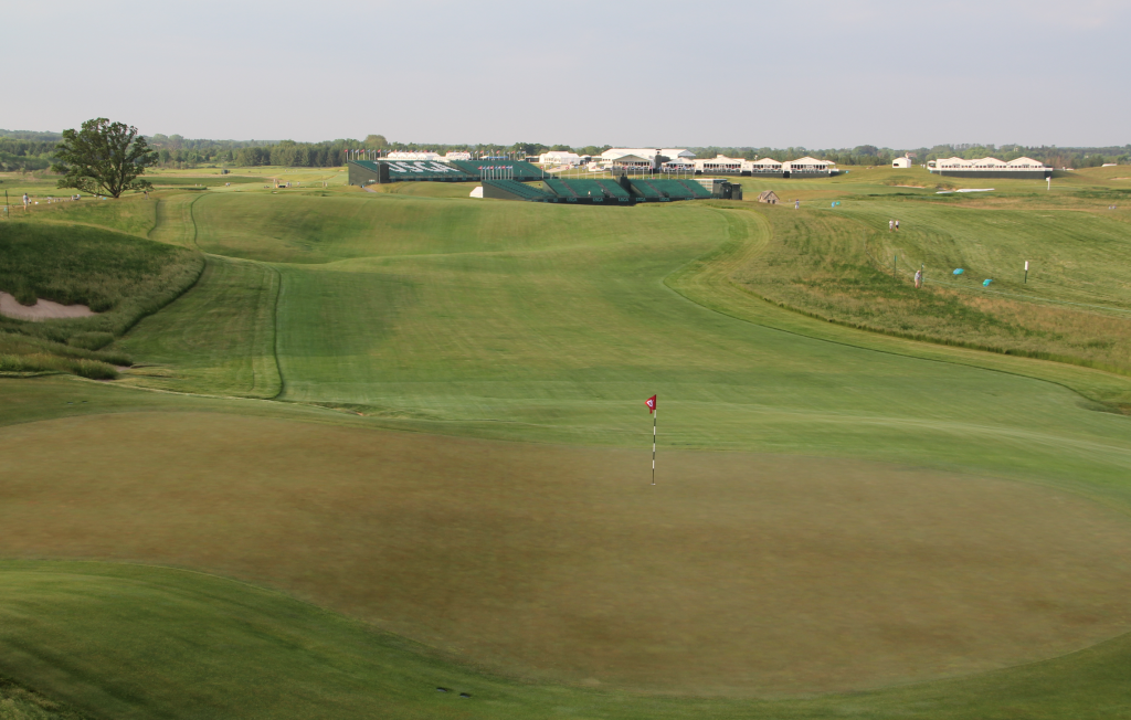 No. 10 green Erin Hills