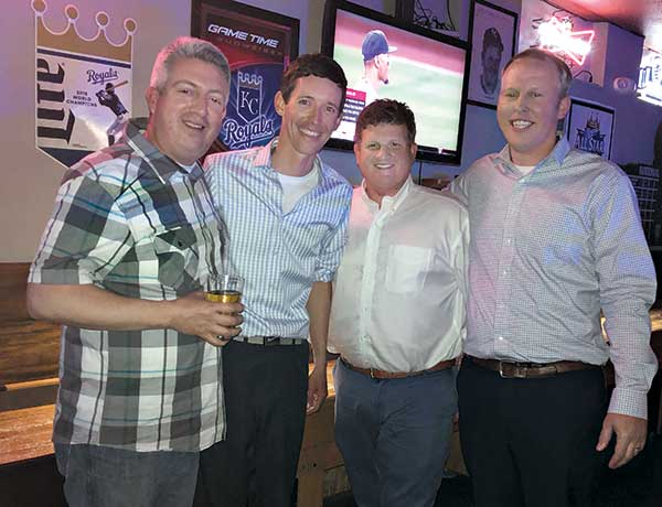 Seth Jones, Mitch Savage, Cam Copley and Philip Fischer