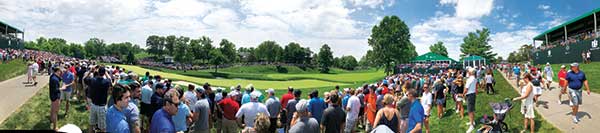 panoramic of Muirfield Village GC