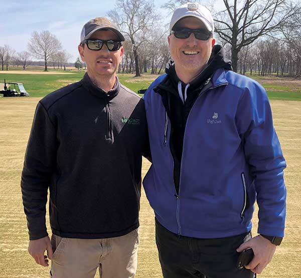 Chad Gamble and Bill Irving