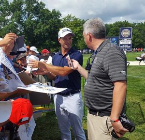 Adam Scott answers a few of Golfdom's Seth Jones' questions. Photo: Golfdom staff.