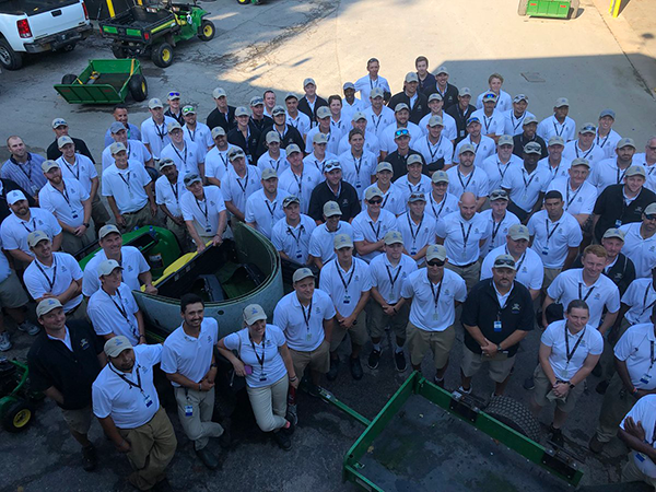 PGA Championship maintenance crew + volunteers | Photo: Golfdom staff