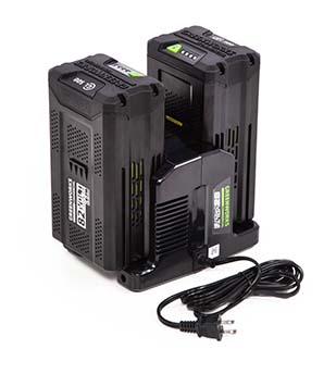 Greenworks Commercial 82v rapid dual port charger | Photo: Greenworks Commercial