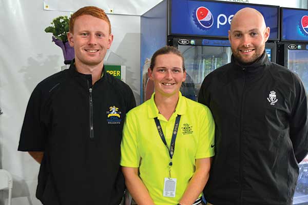 Chris Richmond, Laura Campbell and Royal Birkdale (Photo by: Kelly Limpert) 