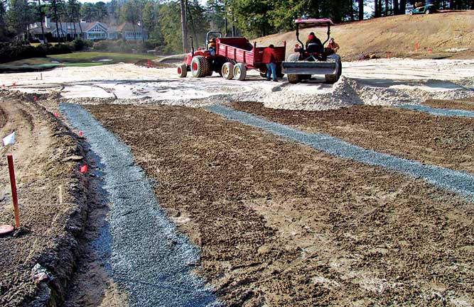 Sand-capped fairway (Photo: Bert McCarty, Ph.D.)