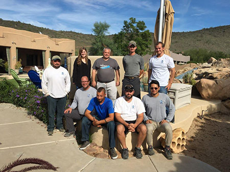 The team of Water Resource Management, based out of Glendale, Ariz. (Photo: SOLitude Lake Management)