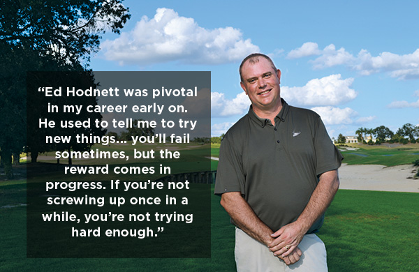 Rick Hathaway on Golf Course (Photo: Abby Hart)