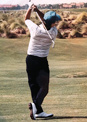 Jimmy Ellison golfing (Photo: The Ellison Family)