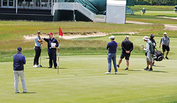 Mike Davis at 2018 U.S. Open (Photo: Seth Jones)