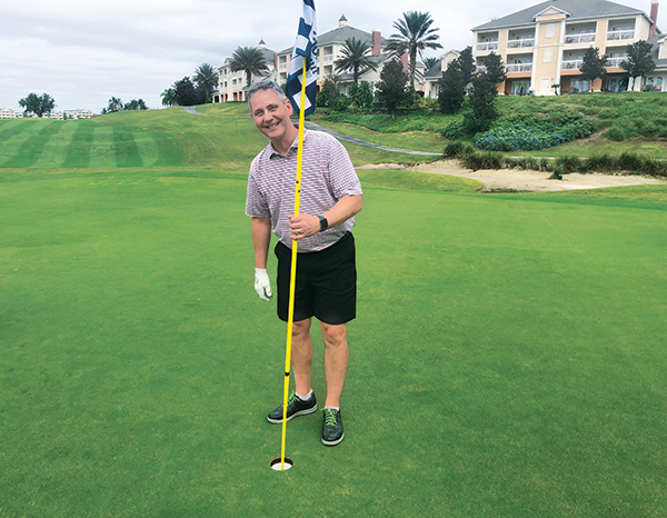 Bill Roddy on golf course (Photo: Cam Copley)