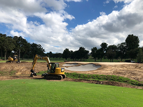 renovation at Souther Hills CC | Photo provided by Heritage Links