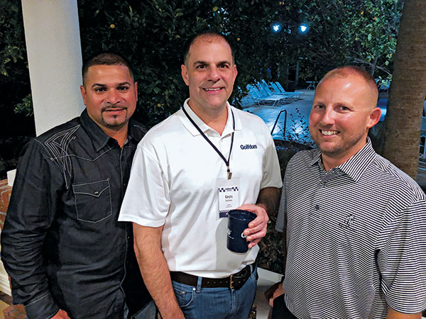 Kevin Stoltman, Robert Guerra (left) and Ron Sharps (Photo: Seth Jones)