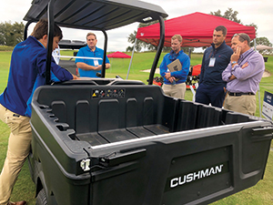 Textron showing off UTV lineup (Photo: Kelly Limpert)