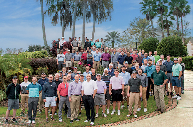 2018 Golfdom Summit attendees (Photo: Lou Ferraro, Park South Photography)