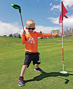 Having a blast on the Cattail Creek Mini Course (Photo: Kelly Smith)