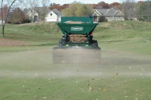 The CR-15, from Turfco, is an all-purpose machine that can save superintendents time and money. (Photo: Turfco)