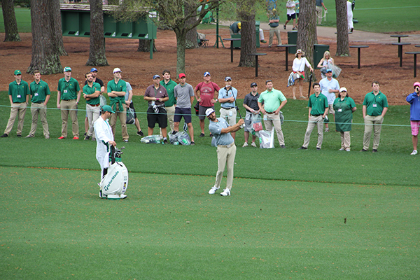 Dustin Johnson at the 2019 Masters. (Photo: Seth Jones)