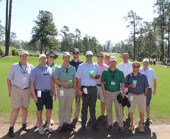 The second annual Friends of Golfdom meeting at Augusta National drew a good group, but Jones ran into even more friends throughout the day. Photo: Seth Jones