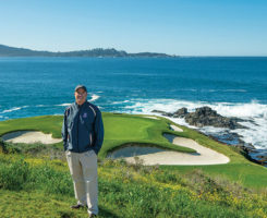 Chris Dalhamer, CGCS, is director of golf course maintenance for all four courses at Pebble Beach Resorts: Pebble Beach, Spyglass Hill, the Links at Spanish Bay and Del Monte Golf Course. (Photo: Joann Dost)