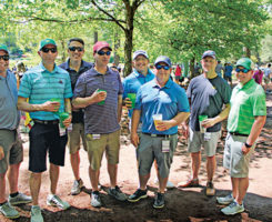 Superintendents from east cost at Augusta National (Photo: Seth Jones)