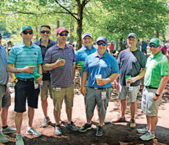 Superintendents from east cost at Augusta National (Photo: Seth Jones)