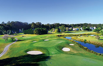 The scenic Nutters Crossing Golf Club in Salisbury, Md., where Pat Riebe is superintendent. (Photo: Pat Riebe)