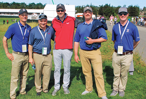 Dan Heckman, Troy Flanagan, Thom Irvin, Andrew Crawford and Jared Kief (Photo: Seth Jones)