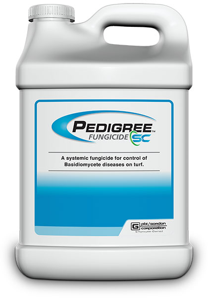 Pedigree Fungicide SC (Photo: PBI-Gordon Corp.)