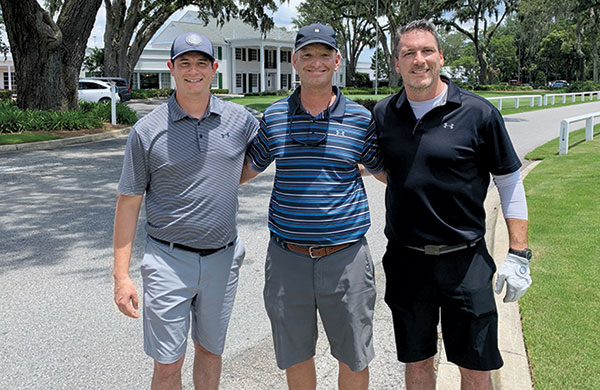 Jake Goodman, Alan Brown, Craig MacGregor (Photo: Golfdom Staff)