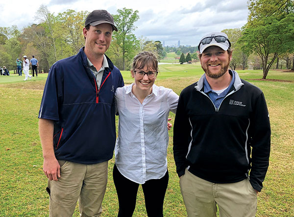 Davis Watts (left), Clara Richter, Dustin Bucher (Photo: Seth Jones)