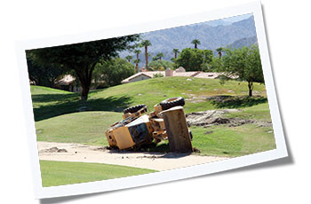 Overturned machine (Photo: iStock.com/chimmy)