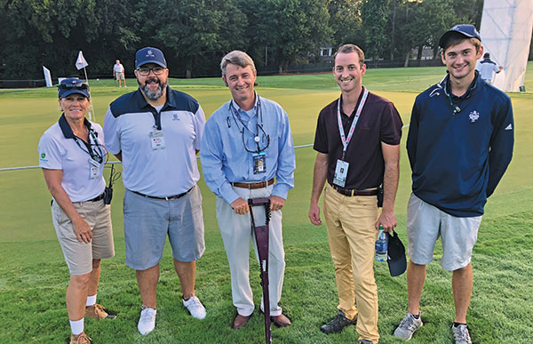 Karen Parker, Wally Gresham, Bland Cooper, Charles Aubry, Evan Miller (Photo: Seth Jones)