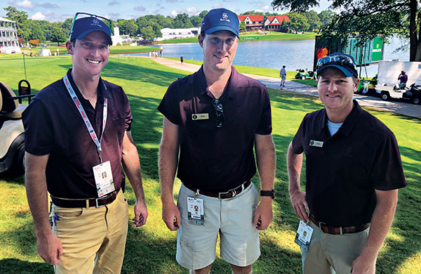 Charles Aubry, David Watts, Dustin Bucher (Photo: Seth Jones)