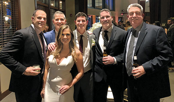 Golfdom team at Jake Goodman's wedding (Photo: Golfdom Staff)