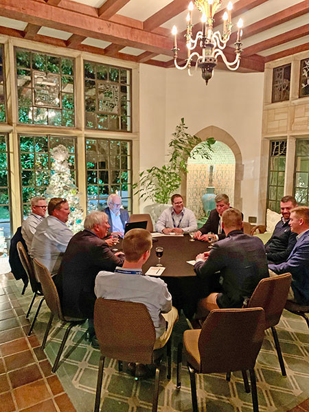 Conversations generated during roundtable breakout sessions were a highlight for Syngenta Business Institute attendees. (Photo: Golfdom Staff)