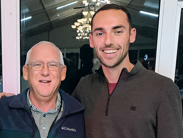 Steve Merkel and Tyler Geissler (Photo: Golfdom Staff)