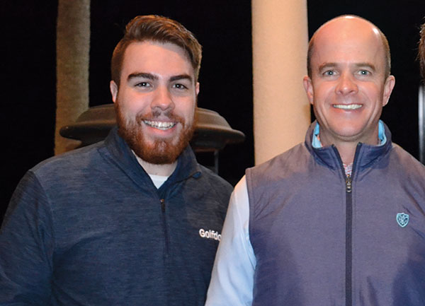 Tyler Gunter, Michael Heustis (Photo: Golfdom Staff)