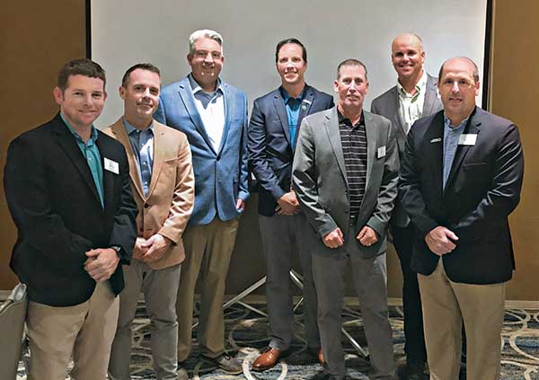 Palm Beach GCSA members with Seth Jones (Photo: Golfdom Staff)