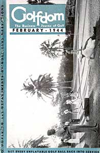 Golfdom February 1944 cover (Photo: Golfdom archives)